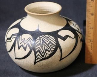 106 - Vintage Art Pottery Vase - Signed