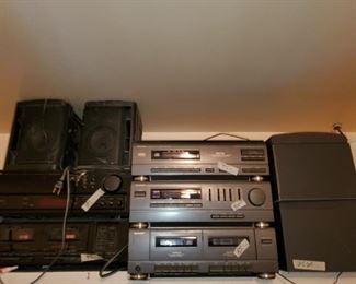 Stereo equipment (lots and lots of all brands) 