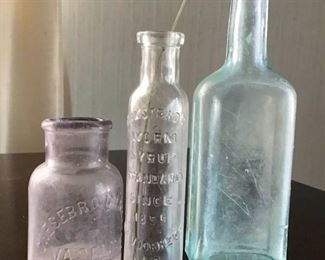 Antique Bottles 1890s
