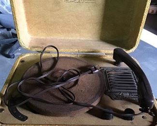 Vintage Fifties Decca Record Player