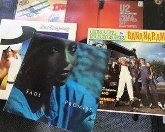 Vinyl Albums Bananarama, Sade and Others