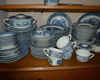 Currier and Ives china