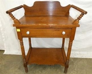 PRIM. PINE WASHSTAND 