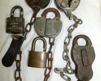 EARLY RR LOCKS 