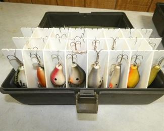 VARIOUS FISHING LURES 