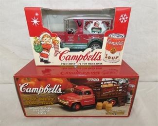 CAMPBELLS TRUCKS W/ BOXES 