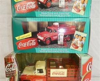 ERTL COCA COLA TRUCKS 