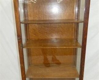 25X70 OAK CHINA CLOSET 