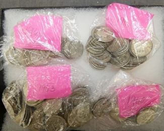 1960-1963 SILVER QUARTERS 