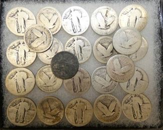 STANDING LIBERTY QUARTERS 