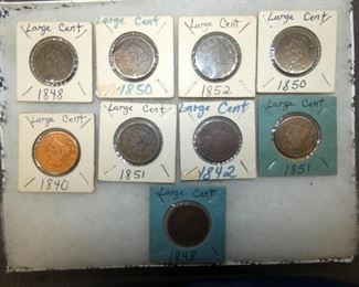 1840-1852 LARGE CENTS 