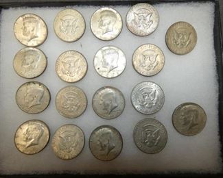1966-1969 KENNEDY HALVES 
