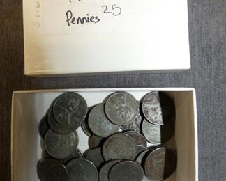 1943 STEEL PENNIES 