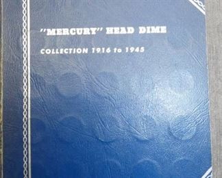 1916-1945 MERCURY DIMES 