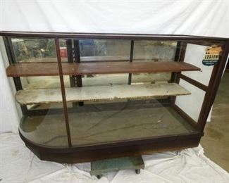 72X25 OAK FLOOR MODEL DISPLAY 