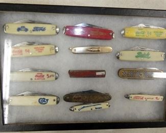 ADV. POCKET KNIVES-FORD,COLT,COKE, ETC 