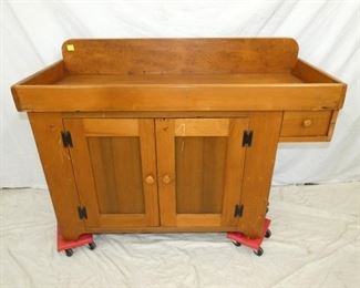 UNUSUAL HANDMADE DRY SINK 