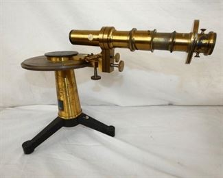 EARLY BRASS LABRATORY TELESCOPE 
