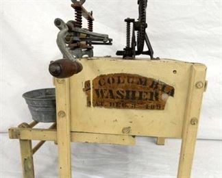 18X23 COLUMBIA SALESMAN SAMPLE WASHER 