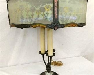 5X18 UNUSUAL PARLOR LAMP 