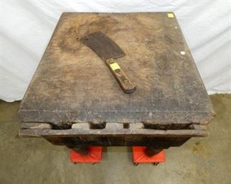 VIEW 2 TOP BUTCHER BLOCK W/ CLEVER 