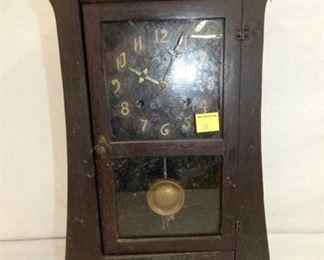 MISSON OAK CLOCK 