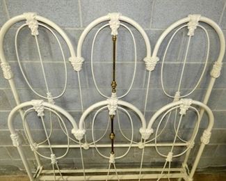 VIEW 2 CLOSEUP IRON BED 