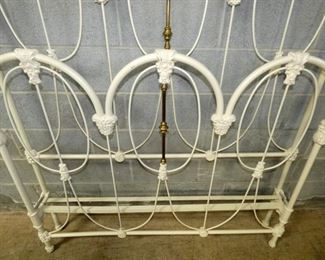 VIEW 3 BOTTOM IRON BED W/ RAILS 