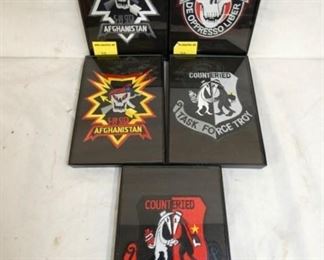MILITARY FRAMED PATCHES 