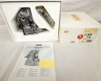 SAITO SINGLE CYLINDER ENGINE 