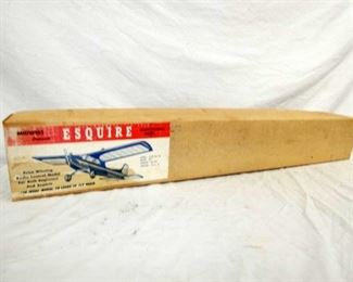 ESQUIRE MODEL PLANE IN ORIG. BOX 