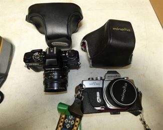 MINOTTA, MINOLTA CAMERAS 