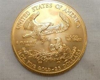 VIEW 2 BACKSIDE GOLD COIN 