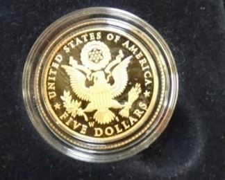 VIEW 2 BACKSIDE GOLD $5 