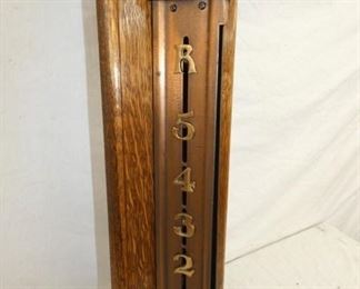 VIEW 2 CLOSEUP HOTEL FLOOR MARKER 