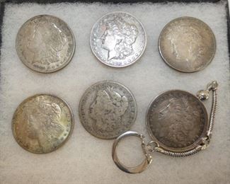 MORGAN SILVER DOLLARS 