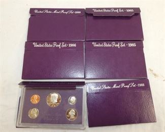 1980'S,90'S PROOF SETS 