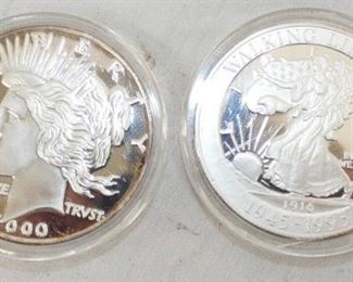 2000 PEACE,ANN. WALKING LIBERTY 