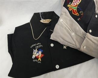 VIEW 2 HOPALONG CASSIDY CLOTHES 