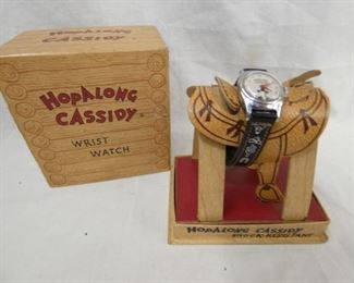 HOPALONG CASSIDY WATCH W/ ORIG. BOX 