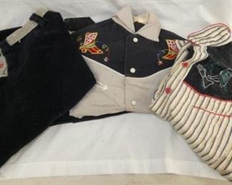 HOPALONG CASSIDY CHILDRENS CLOTHES 