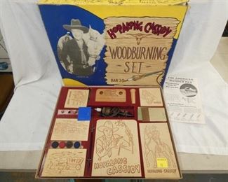HOPALONG CASSIDY 1950 BURNING SET 