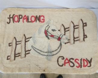NICE HOPALONG CASSIDY RUG 