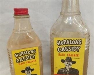 HOPALONG CASSIDY BOTTLES 