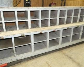 10FT. COUNTRY STORE SEED CABINET 