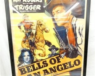 28X40 ROY ROGERS/TRIGGER MOVIE POSTER 