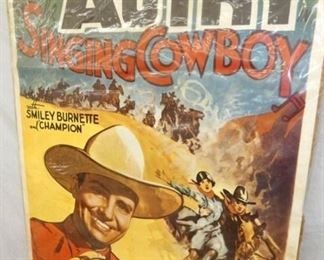 VIEW 2 CLOSEUP GENE AUTRY POSTER 
