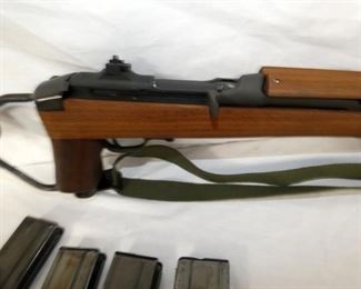 VIEW 2 CLOSE UP US CARBINE 30 CAL. 