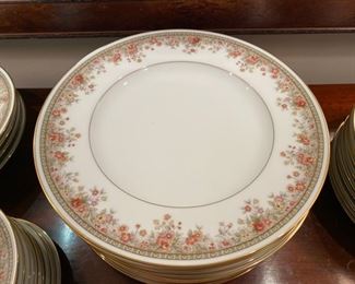 Noritake "Morning Jewel" china set                       250.00