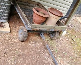 Tractor wagon, flat bed $100